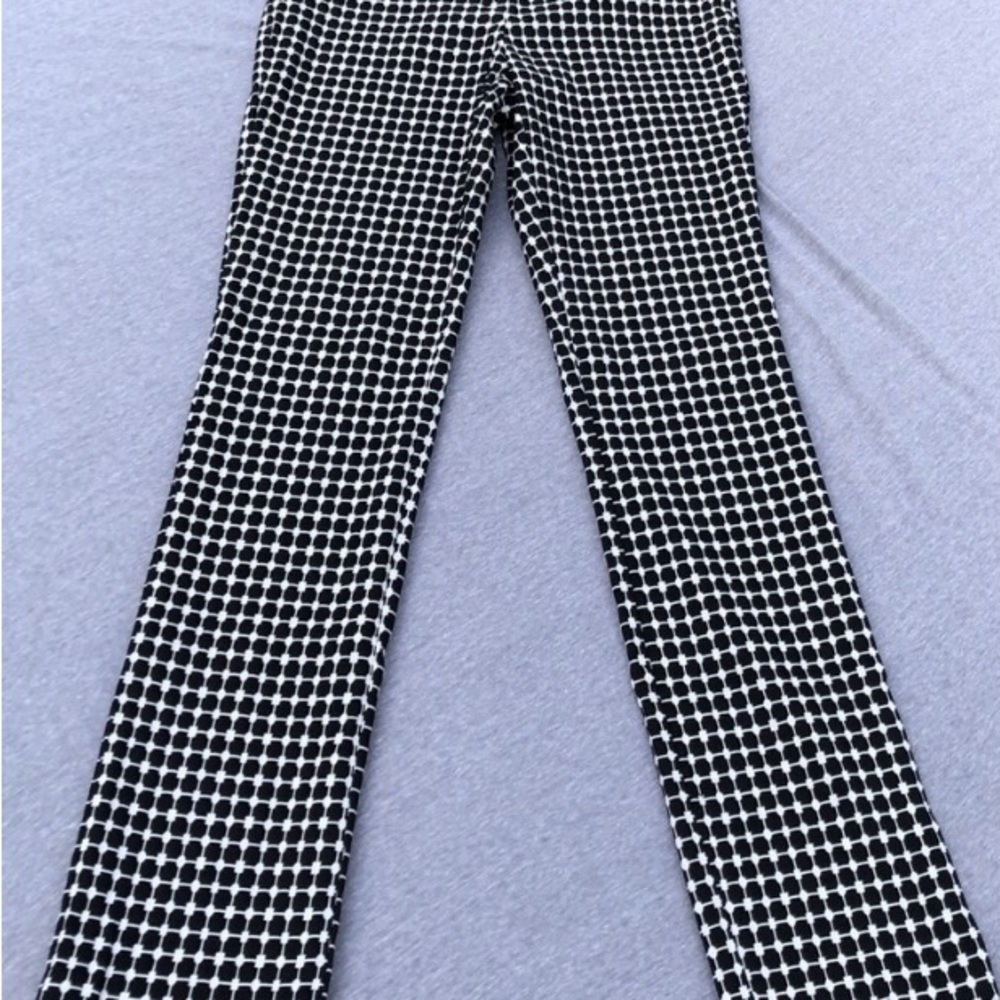 roz& ali black and white pattern pants
